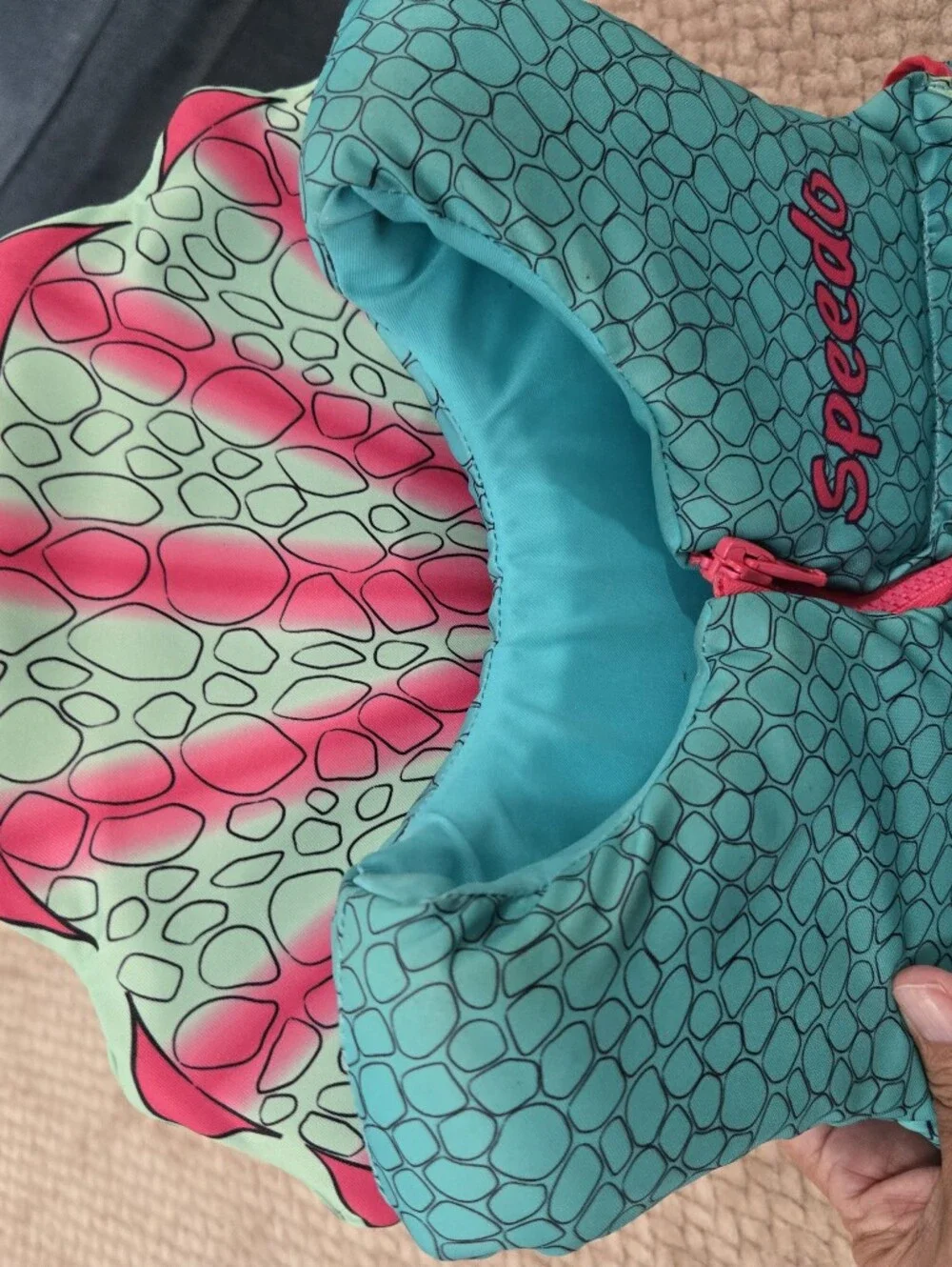Speedo Kids Mermaid Life Jacket PFD 30-50 lbs